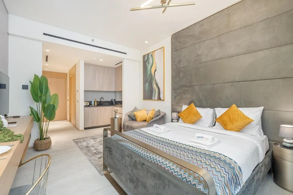 Modern Studio By Czechin Jvc Prime Location Dubai Apartment